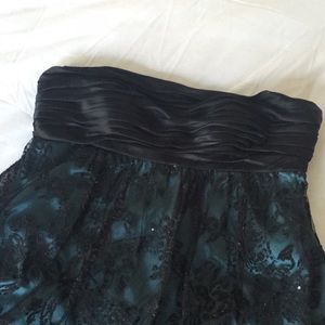 Adrianna Papell strapless mini Occassion dress